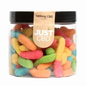 Just CBD Sour Worms 1000mg